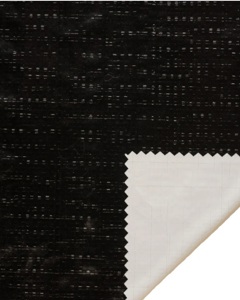 Curtain black/white 4' polylite premium 1/Hem